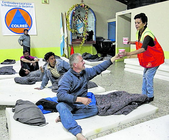 Albergue de la Conred ubicado en la zona 3 capitalina.(Foto Prensa Libre: Hemeroteca Pl)