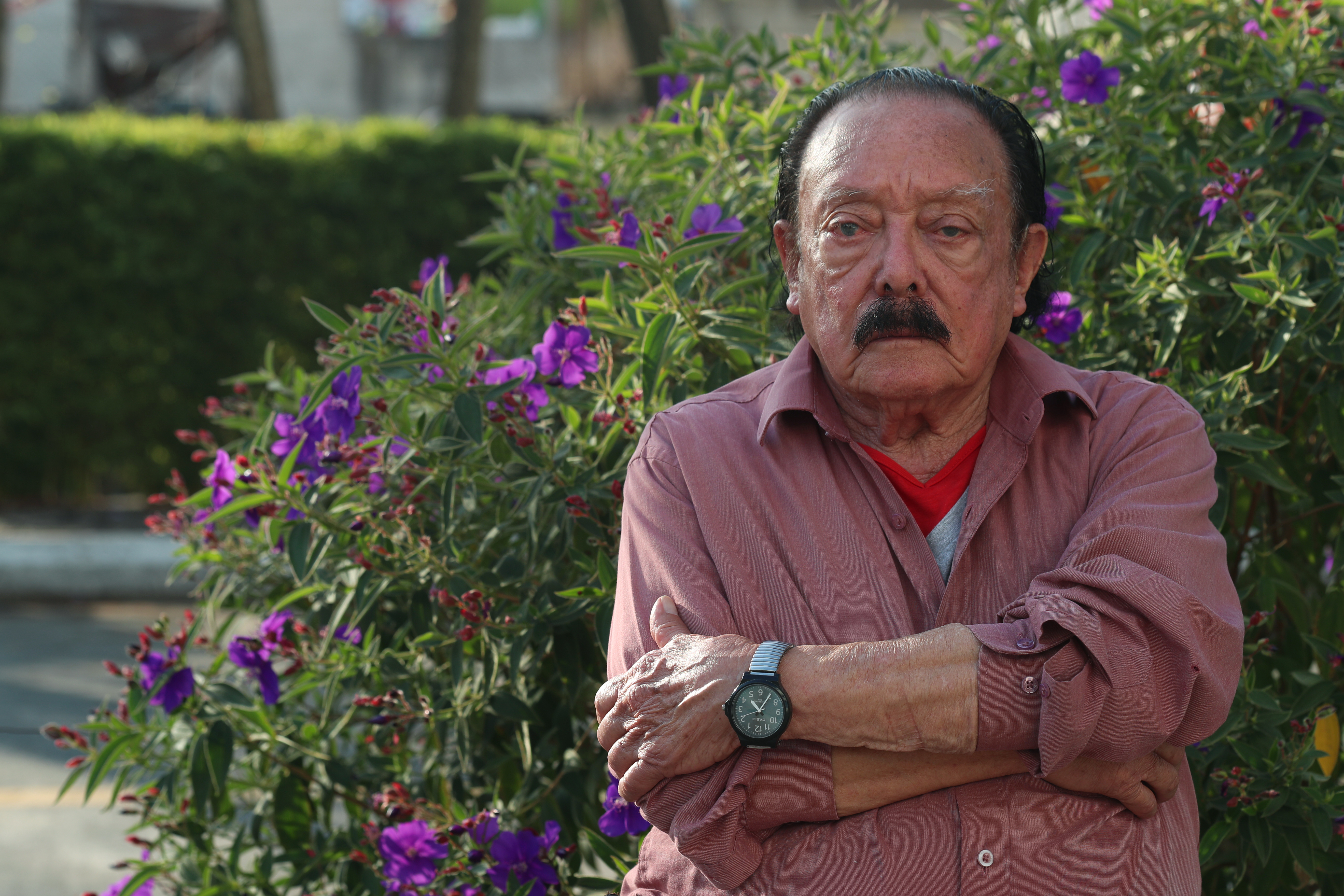 El compositor, músico y maestro guatemalteco Joaquín Orellana recibirá un homenaja en Nueva York.  (Foto Prensa Libre: 
 María Reneé Barrientos Gaytan)