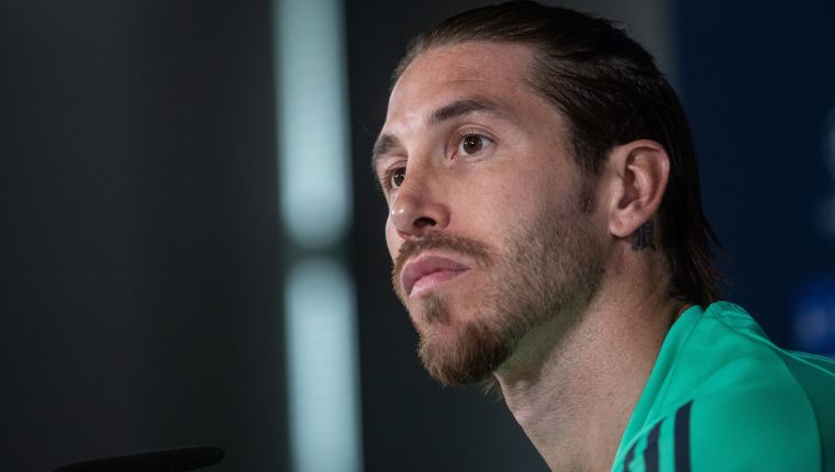 El defensa y capitán del Real Madrid Sergio Ramos, espera que su club se recupere contra el City. (Foto Prensa Libre: EFE)