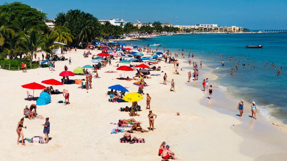 En términos de superficie total, varios países latinoamericanos podrían perder miles de kilómetros de costa arenosa. (Foto Prensa Libre: Getty Images)