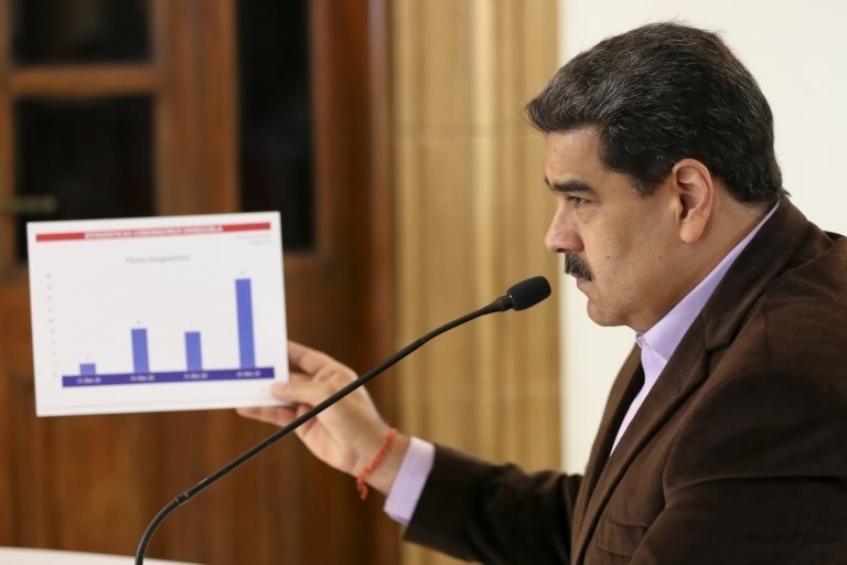 Tras años siendo muy crítico con el FMI, ahora Maduro acude al ente para buscar financiación. EPA