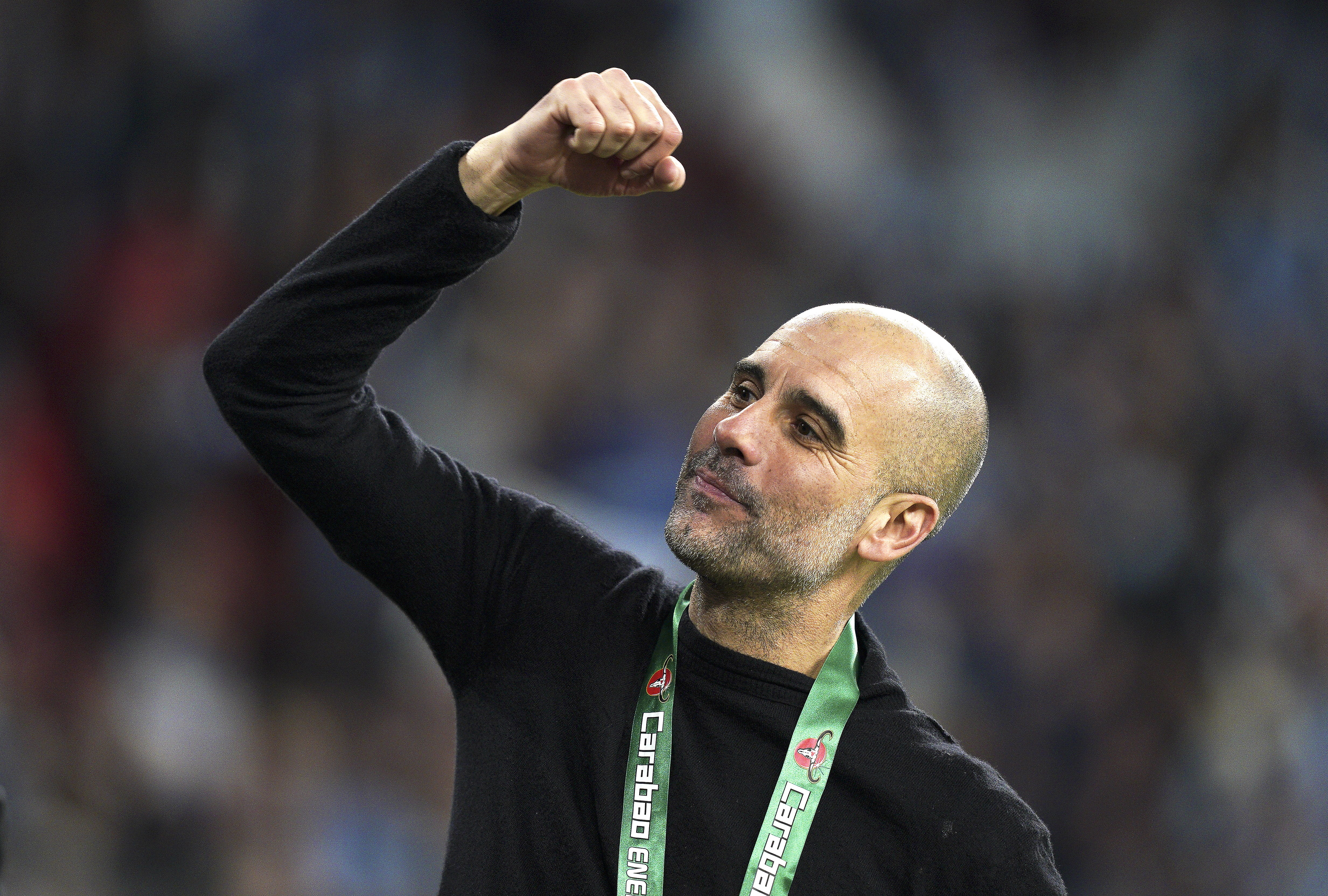 El entrenador español Pep Guardiola se ha unido a la lucha contra el covid-19. (Foto Prensa Libre: EFE)