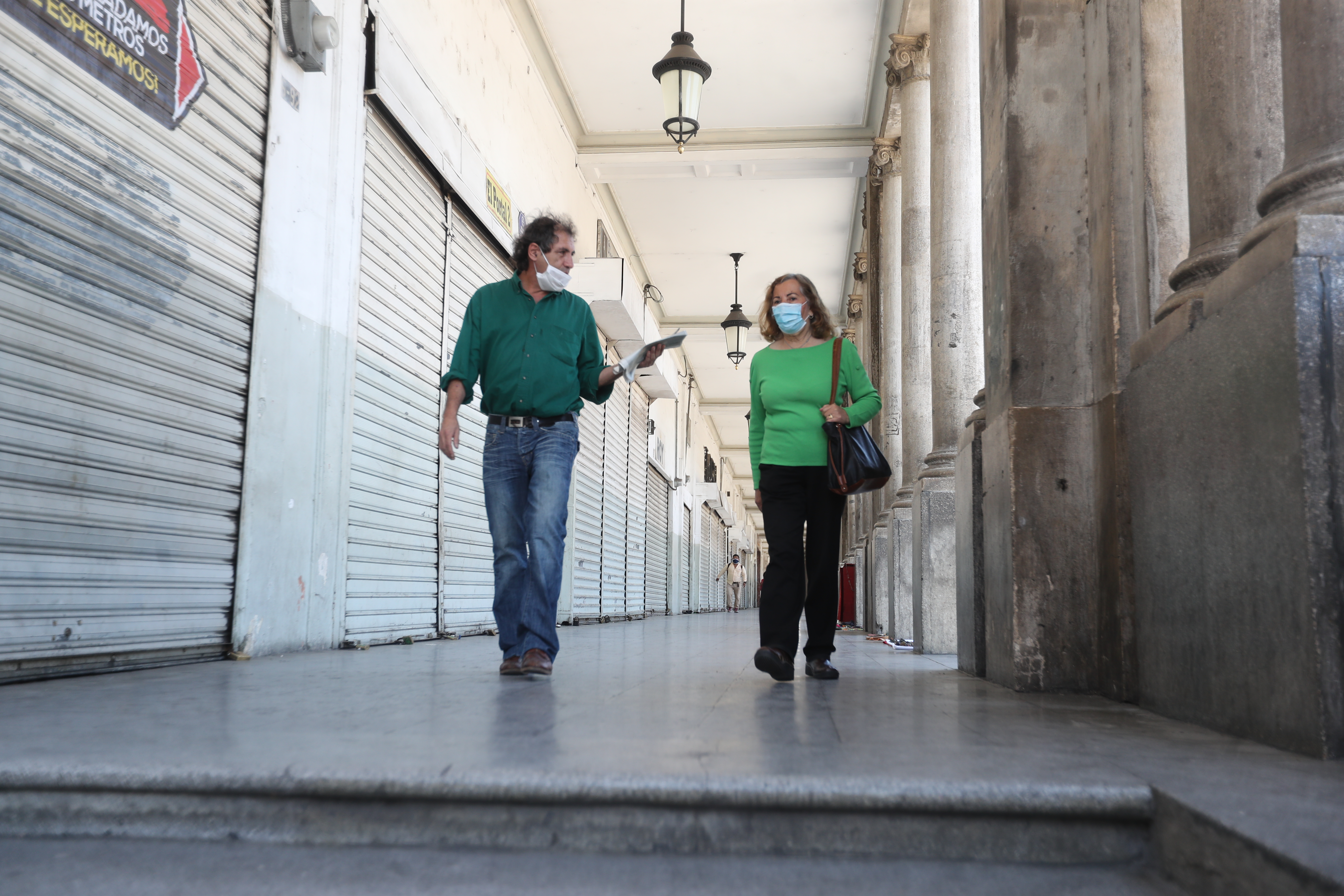 El Imae en marzo registró una caída de 4.9% y varias actividades reportaron desempeño negativo por las medidas adoptadas para evitar contagios por el coronavirus, según el Banguat. (Foto Prensa Libre: Érick Ávila)