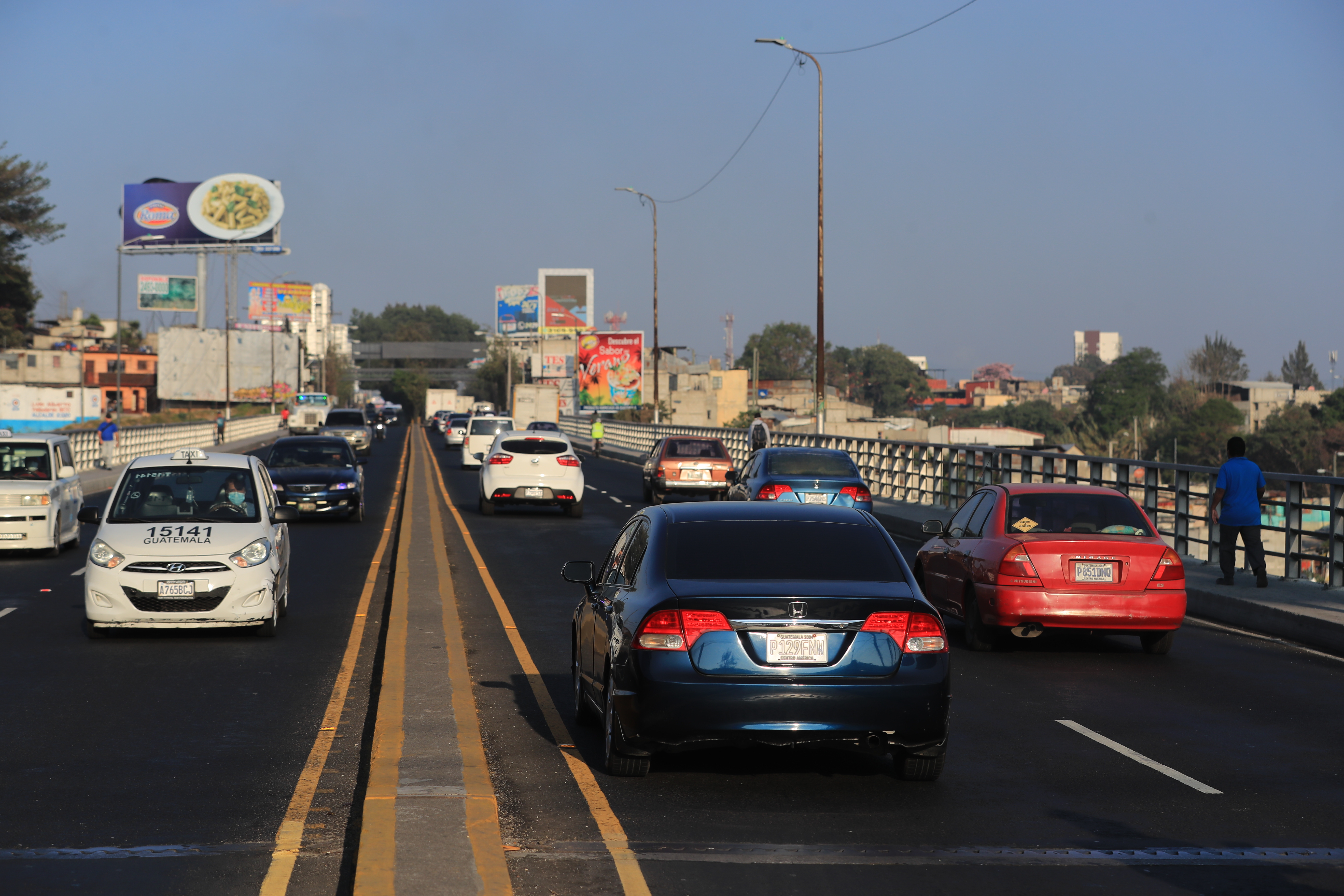 El Puente Belice es la conexión hacia los puertos del Atlántico con el Pacifico y viceversa. (Foto Prensa Libre: Hemeroteca PL) 