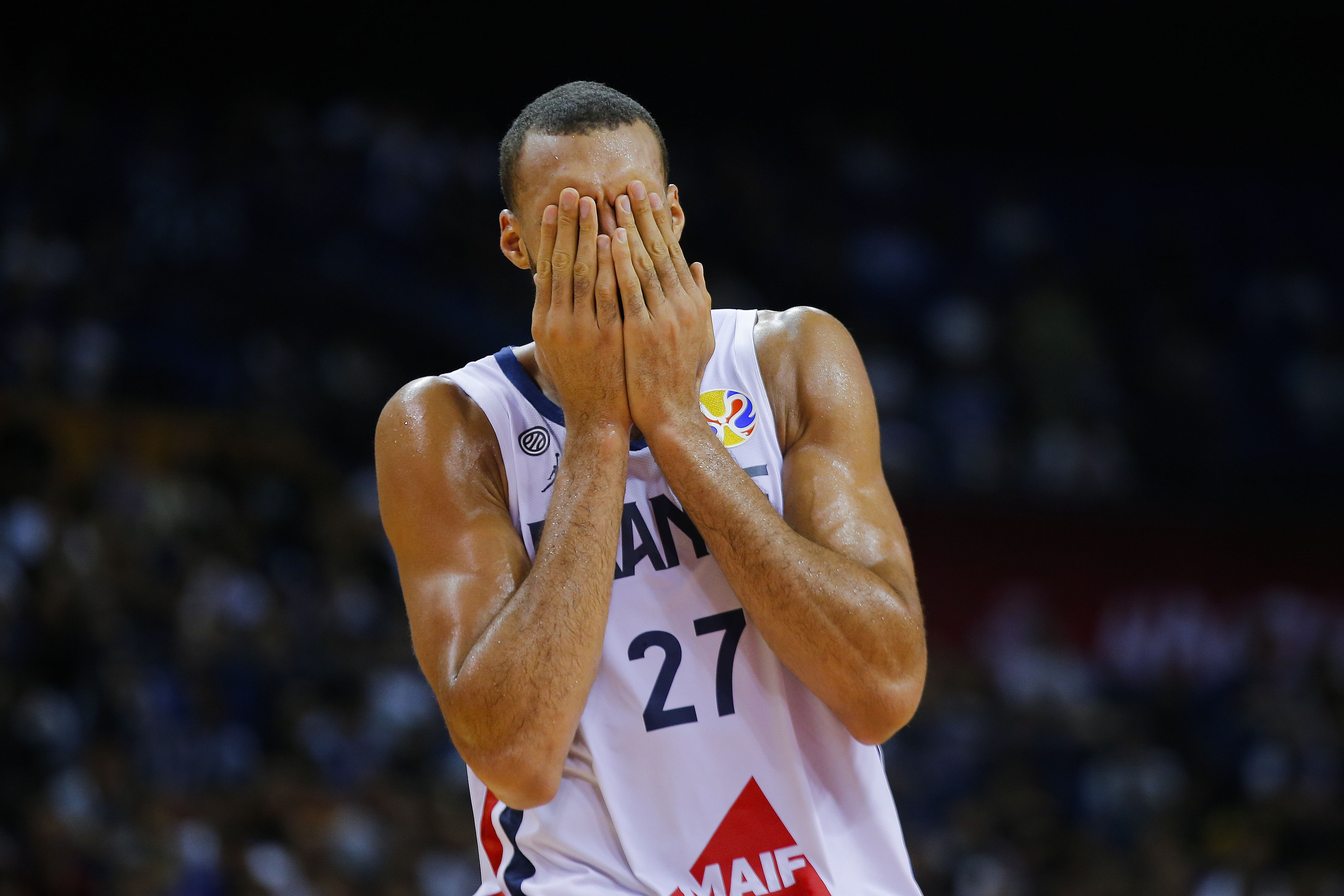 Rudy Gobert dio positivo por coronavirus. (Foto Prensa Libre: EFE)