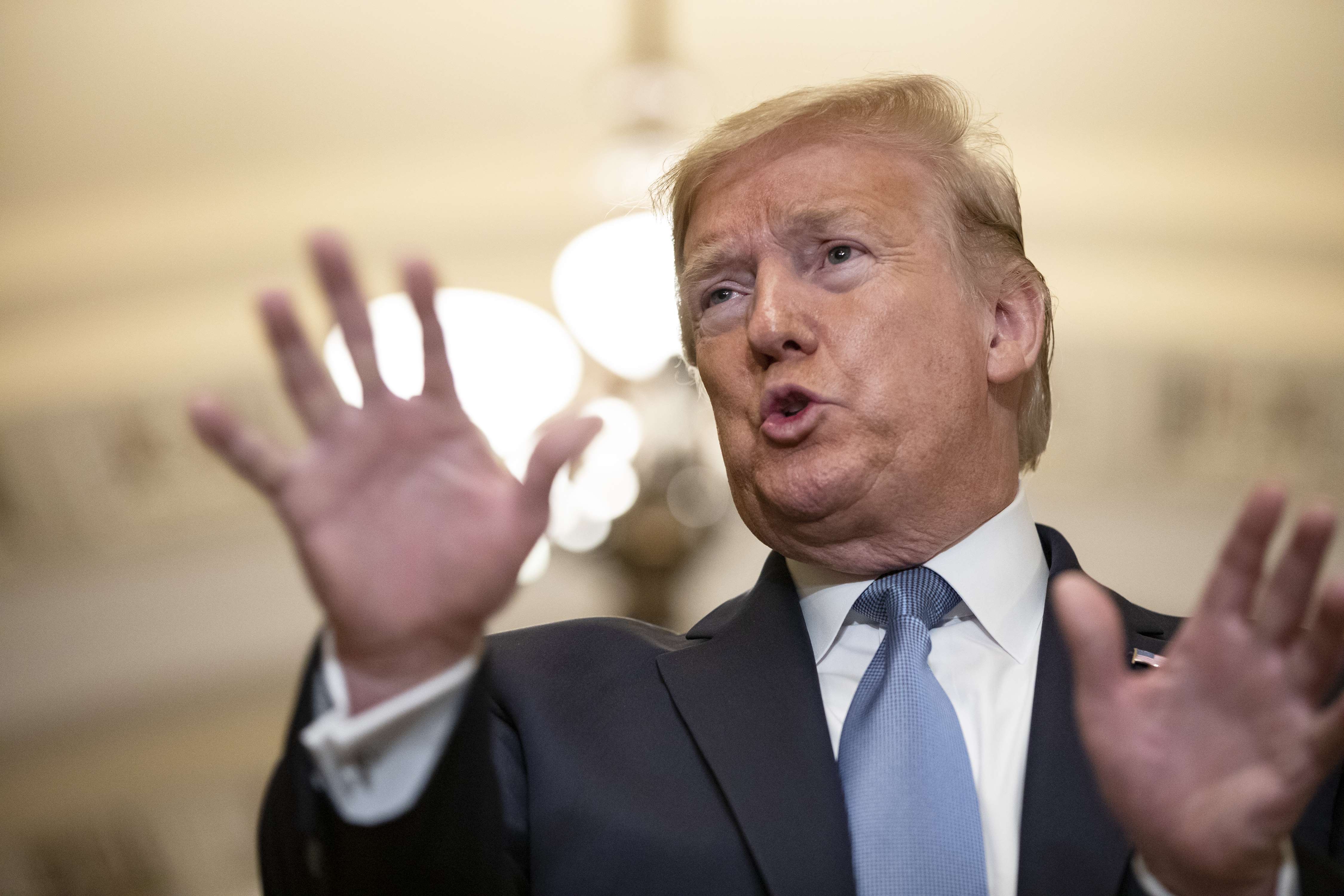 Donald Trump podrá seguir con su programa "Permanezcan en México". (Foto Prensa Libre: AFP)