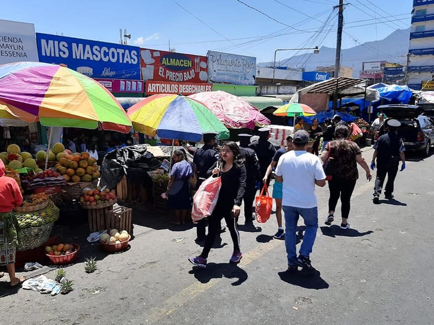 El mercado de la Democracia estará abierto este fin de semana pero con restricciones. (Foto tomada de Redes Sociales)