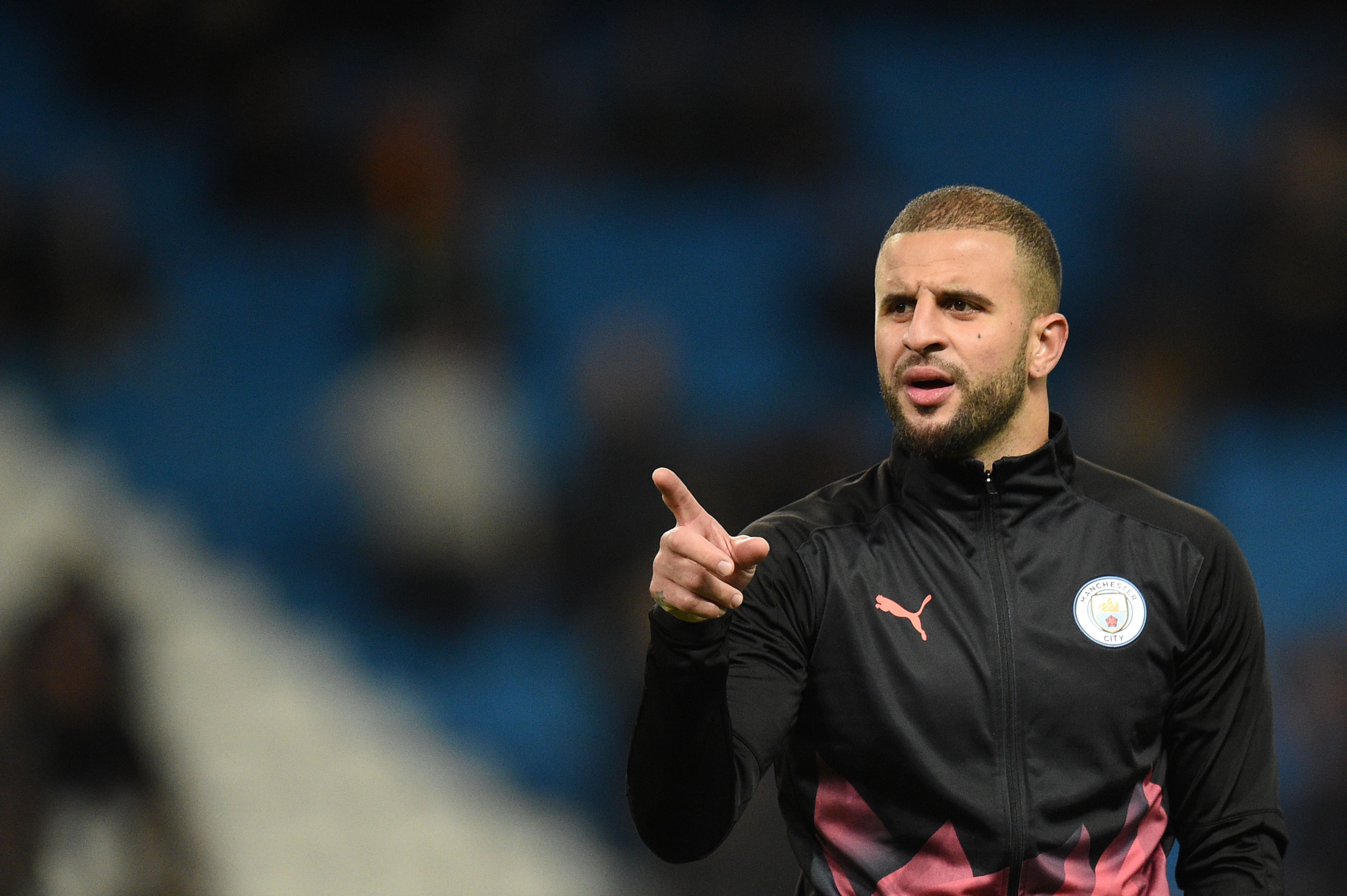 Kyle Walker  está en la mira por incumplir la cuarentena por la pandemia del coronavirus. (Foto Prensa Libre: AFP)