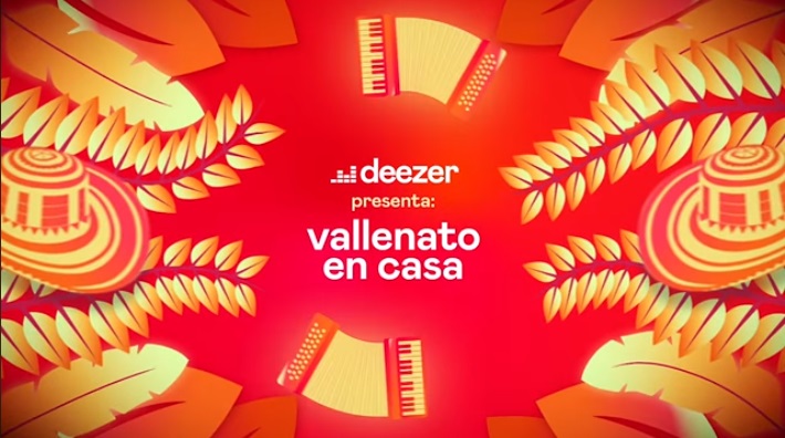 El contenido especial de vallenato estará disponible en Deezer desde el 29 e abril al 2 de mayo. (Foto Prensa Libre). 