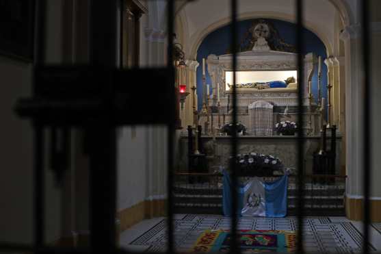 El 30 de marzo la Hermandad del Señor Sepultado comunicó al pueblo que las actividades de Semana Santa estaban canceladas. Foto Prensa Libre: Óscar Rivas