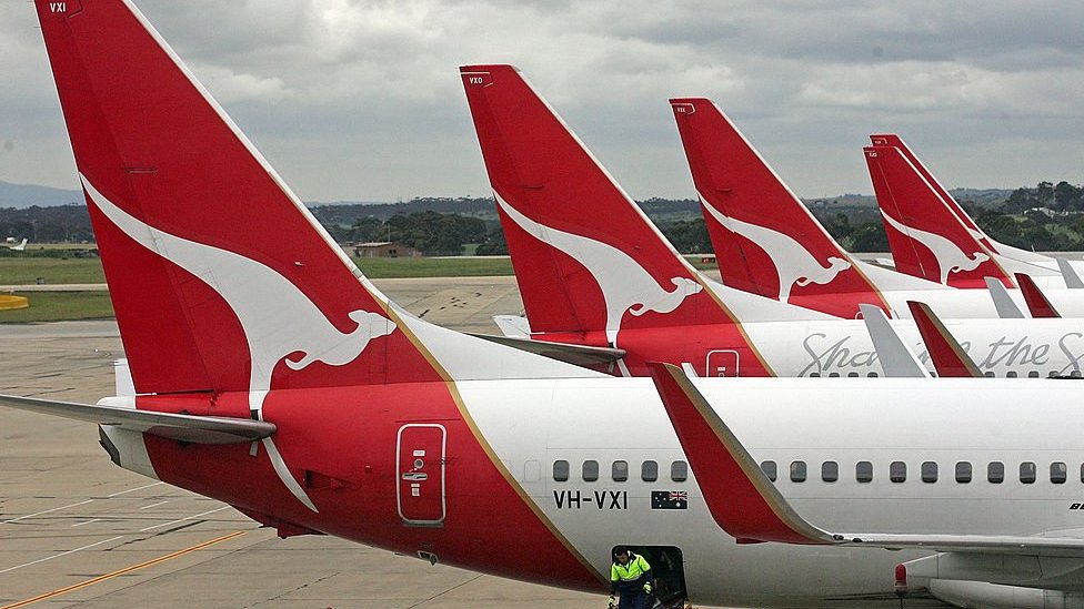 Qantas, la aerolínea más grande de Australia, participaría en el proyecto. (Foto Prensa Libre: Getty Images)