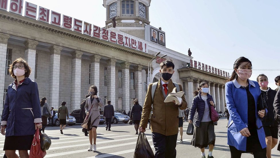 El gobierno de Corea del Norte sostiene que no se ha registrado un solo caso de covid-19 en el país. (Foto Prensa Libre: Reuters)