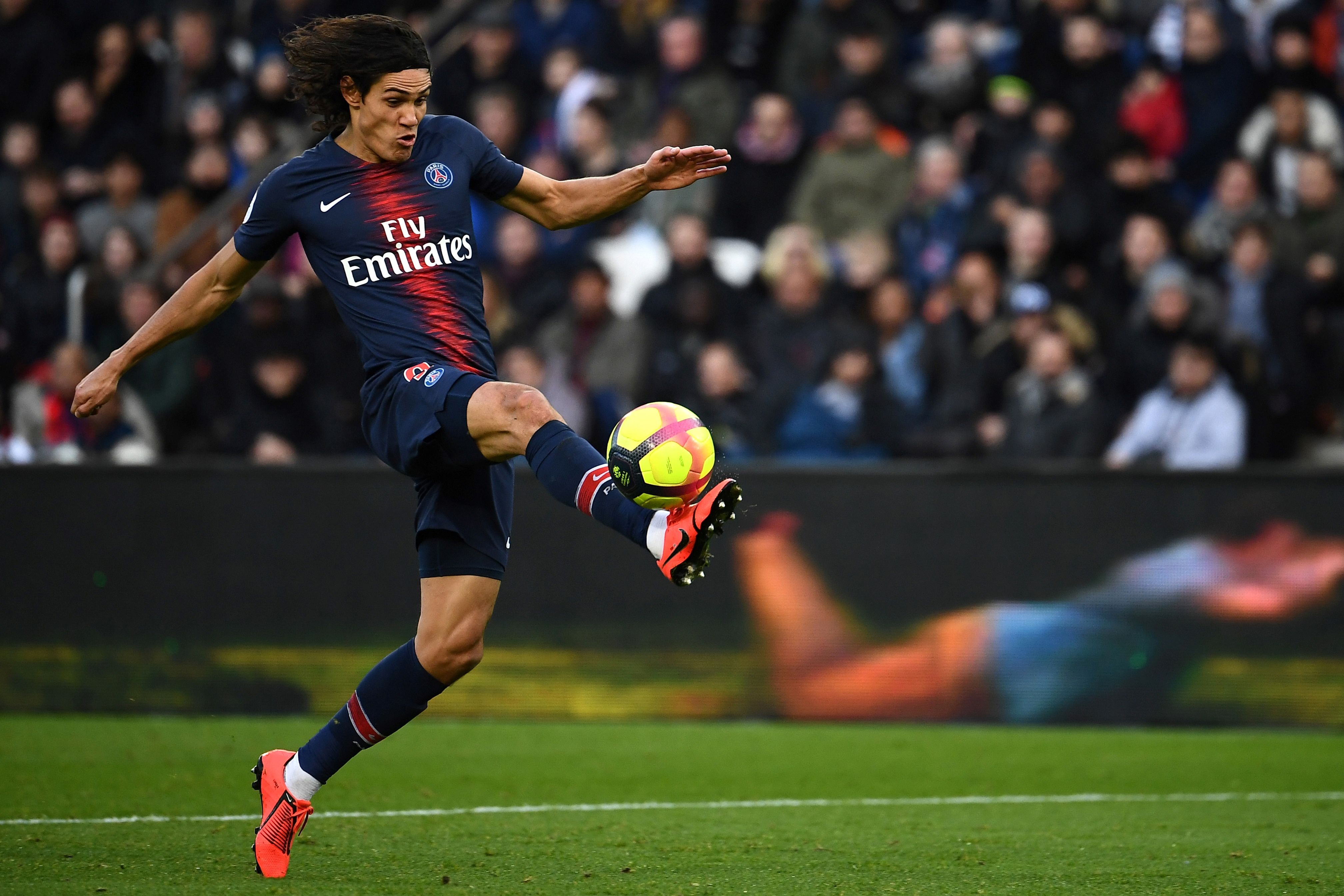 El uruguayo Edinson Cavani deja el PSG después de un largo legado. (Foto Prensa Libre: AFP)