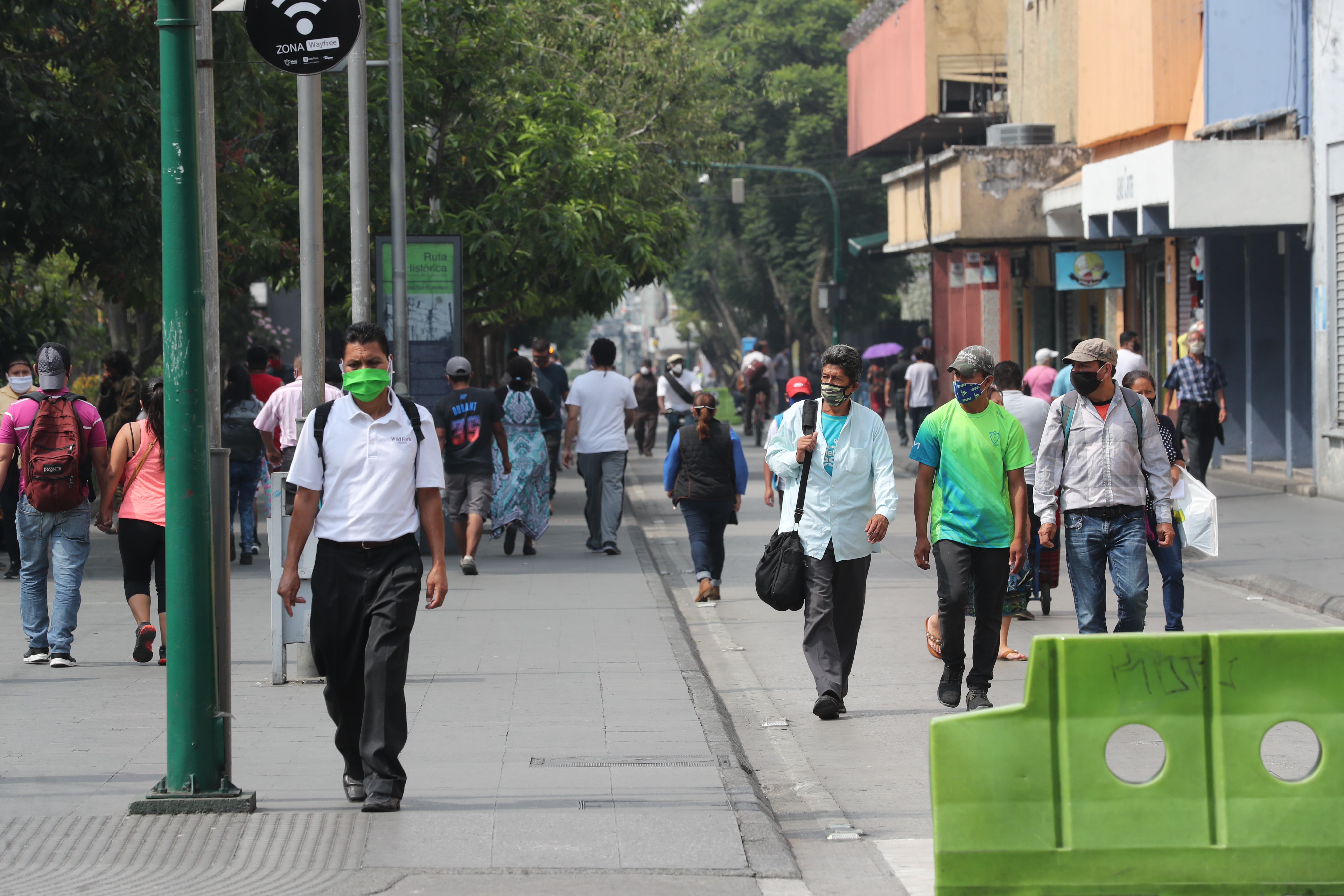 Guatemala experimentó una sensible caída en el segundo trimestre del año de -9.6% en la economía por el confinamiento, confirmó el Banguat. (Foto Prensa Libre: Hemeroteca) 