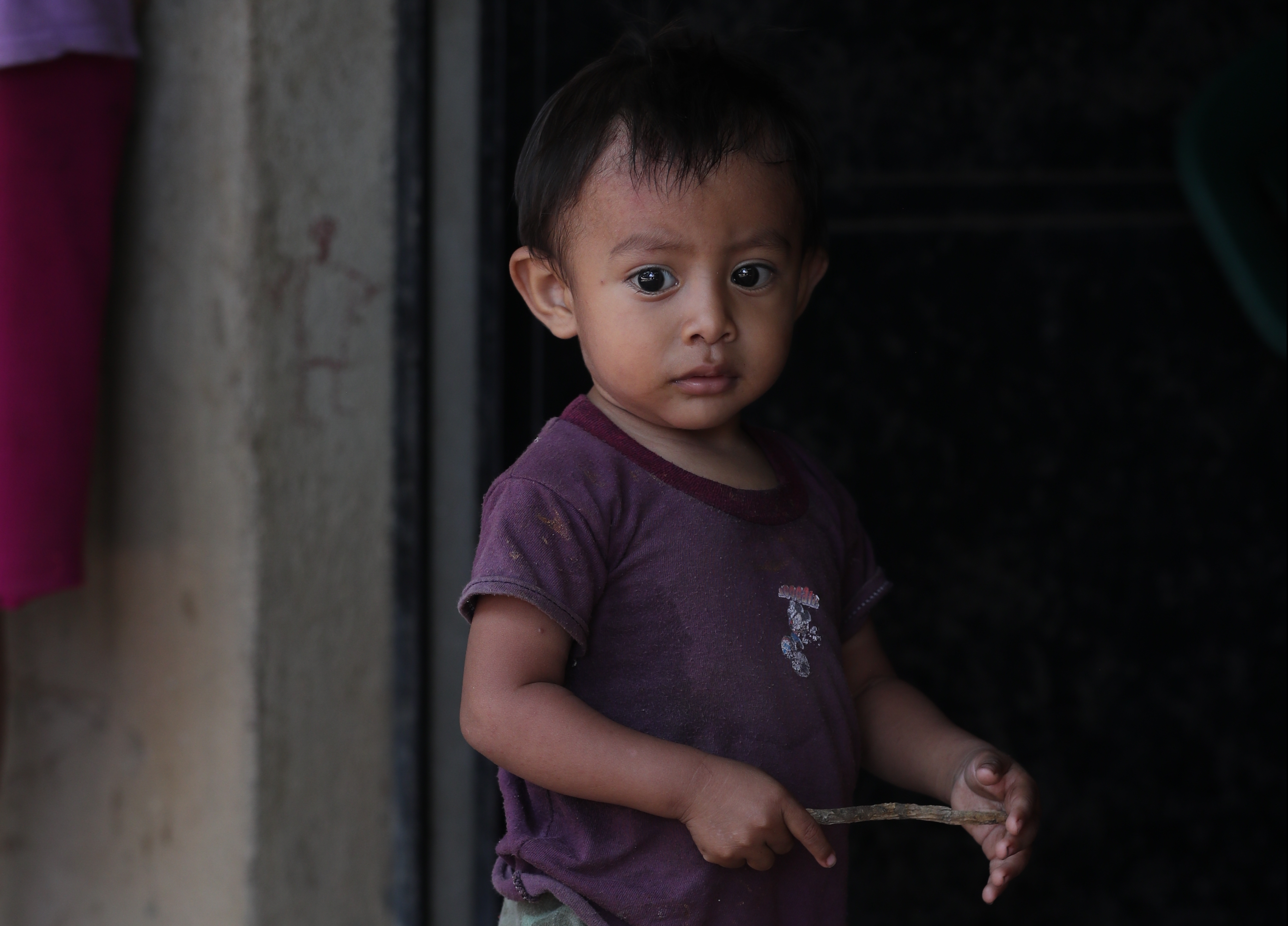 Los niños menores de cinco años son propensos a sufrir cuadros de diarrea, lo que puede llevarlos a  padecer de desnutrición crónica.  El alimento que desarrolla el Incap busca reducir la incidencia de este padecimiento en la población infantil. (Foto Prensa Libre: Hemeroteca PL)