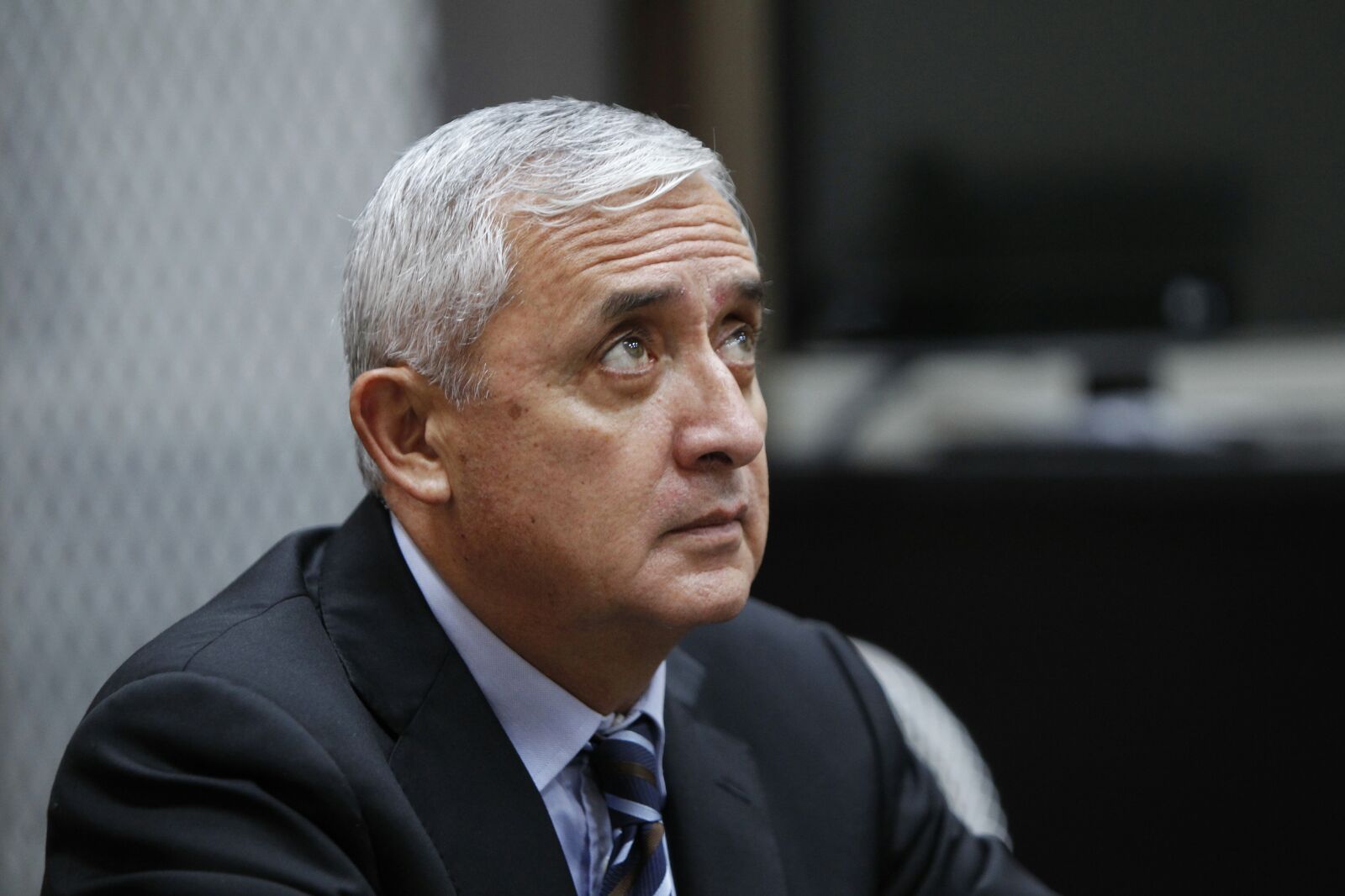 Expresidente Otto Pérez Molina buscará una vez más el beneficio del arresto domiciliario. (Foto Prensa Libre: Hemeroteca PL)