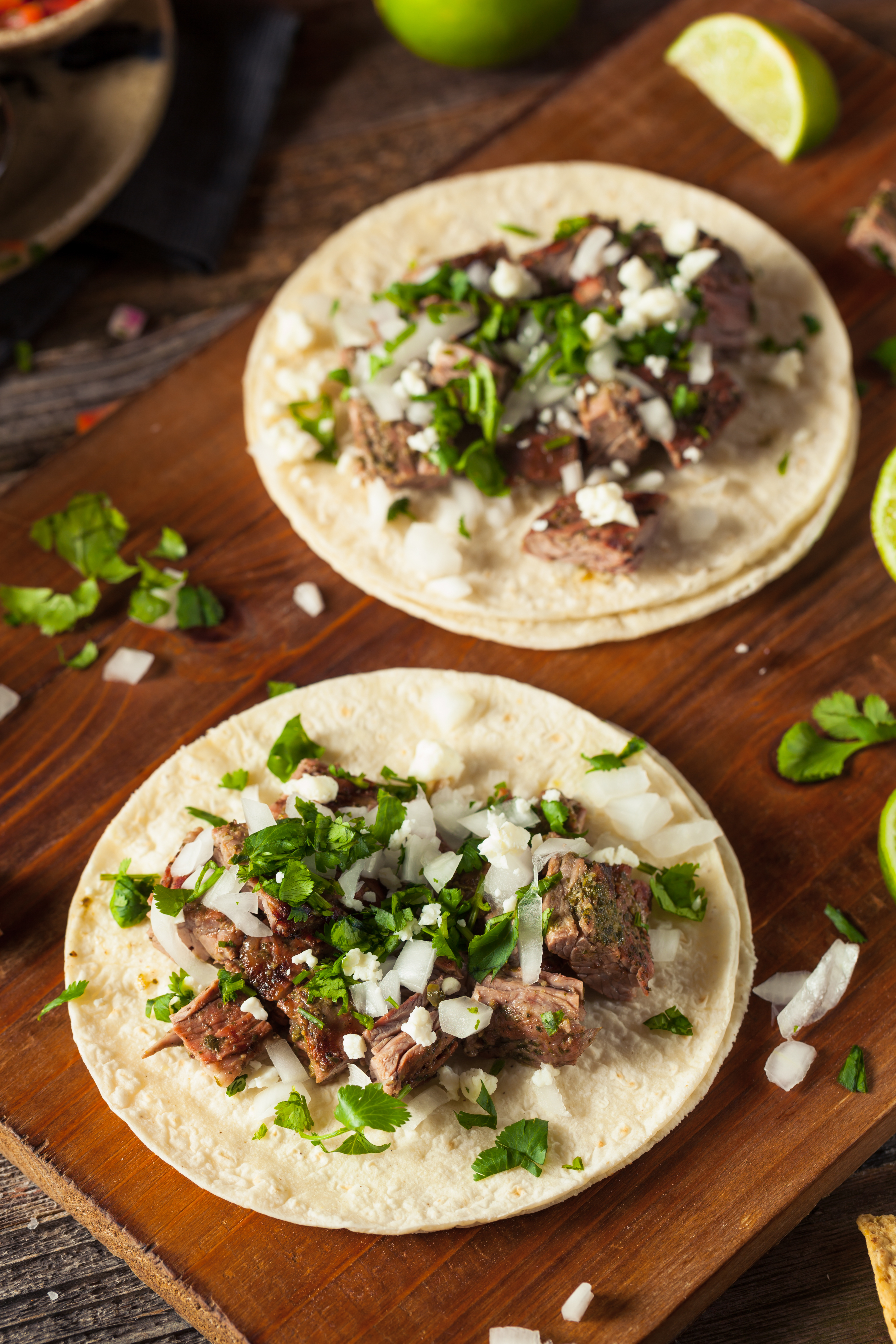 Cada quien podrá armar los tacos a su gusto. Foto Prensa Libre: ShutterStock