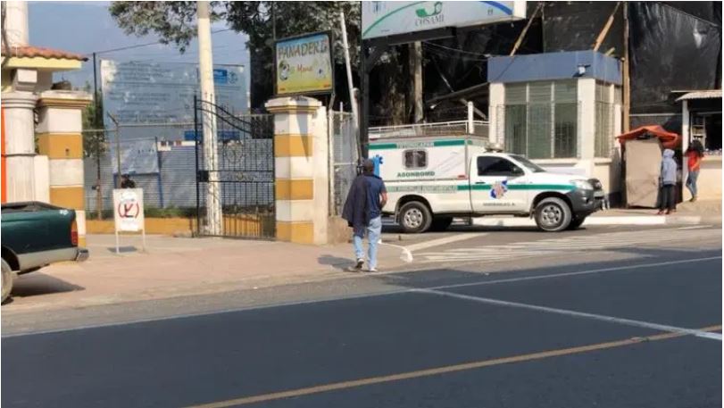 Un paciente con coronavirus de Totonicapán falleció cuando era trasladado al hospital. (Foto Prensa Libre: Leopoldo Batz)