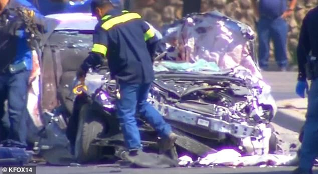 El accidente ocurrió el pasado jueves 27 de junio. (Foto Prensa Libre: KFOX-TV) 