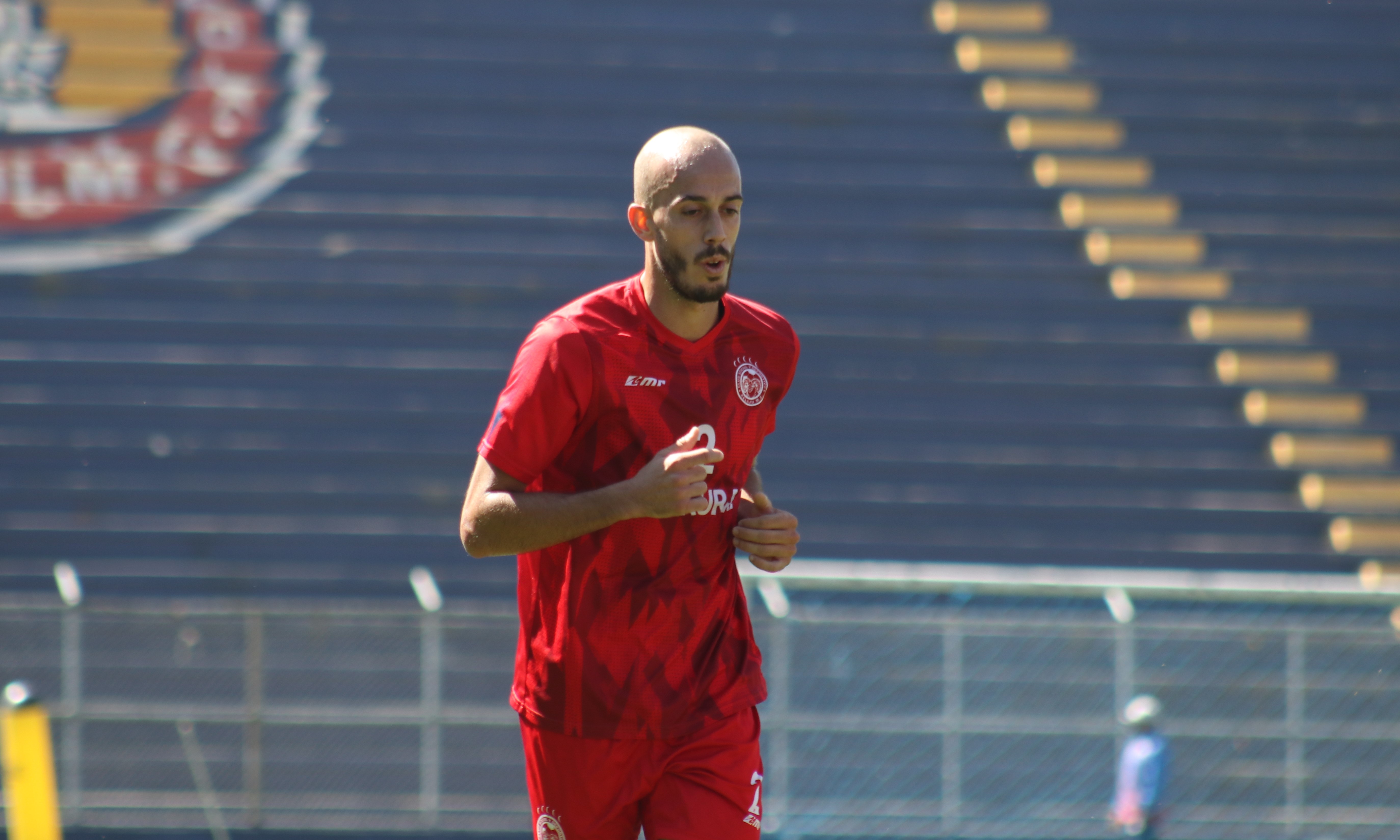 El uruguayo Jonathan Souza fue uno de los más activos de los extranjeros que llegaron a Xelajú este torneo. (Foto Prensa Libre: Raúl Juárez)