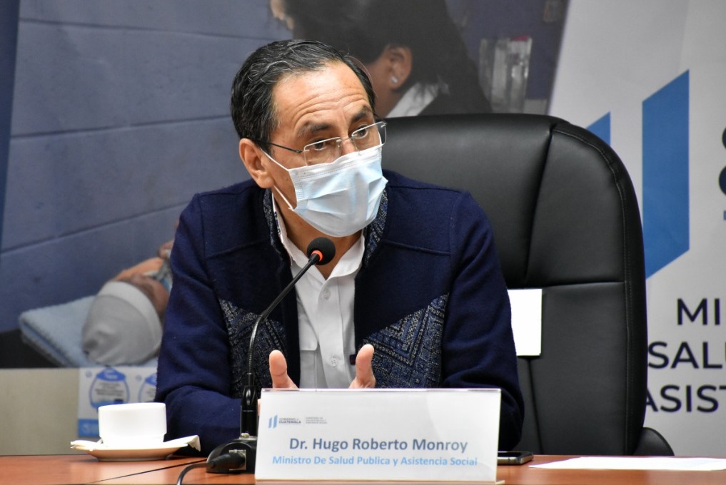 Hugo Monroy, ministro de Salud, señalado por trabajadores del Departamento de Epidemiología por no transparentar la información que se maneja por la pandemia de coronavirus (Foto Prensa Libre: Hemeroteca PL)