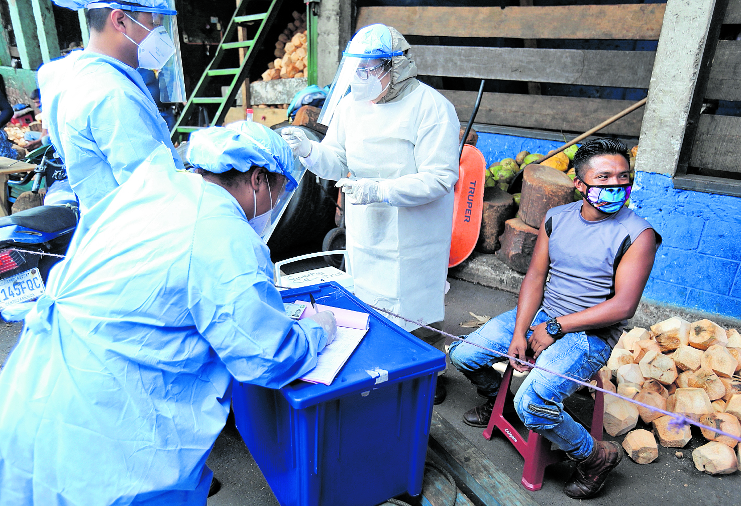 El confinamiento impactó al sector industrial sobre todo en abril y mayo según índice que realizó la CIG para medir los efectos. (Foto Prensa Libre: Juan Diego González)