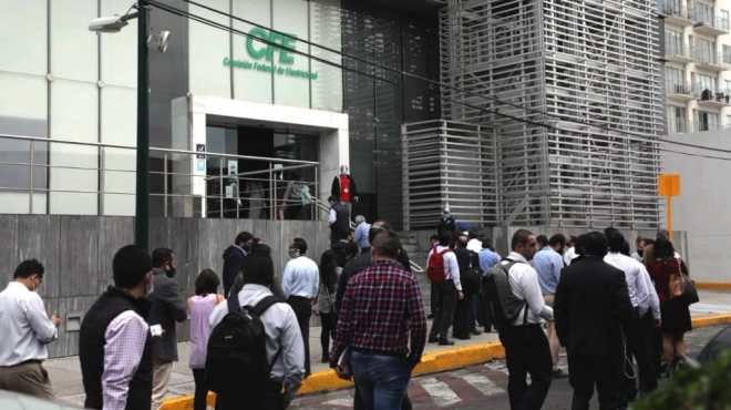 Oficinas de la CFE en la colonia Narvarte Oriente. Foto Prensa Libre: Arturo Luna / Forbes México.