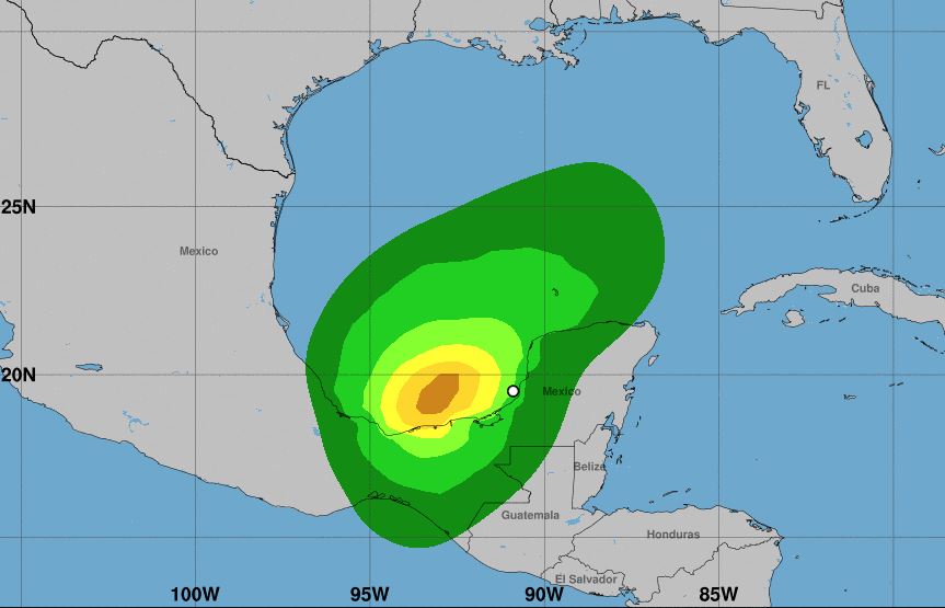 La lluvia continuará afectando a Guatemala durante varias horas. (Foto Prensa Libre: NHC)