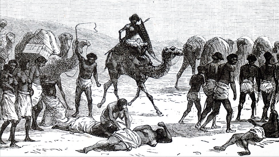 Sudán fue una de las zonas de comercio de esclavos más activas en África en el siglo XIX. GETTY IMAGES