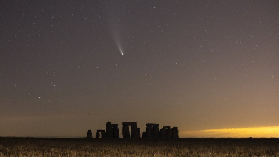 El cometa Neowise será más visible durante esta semana.