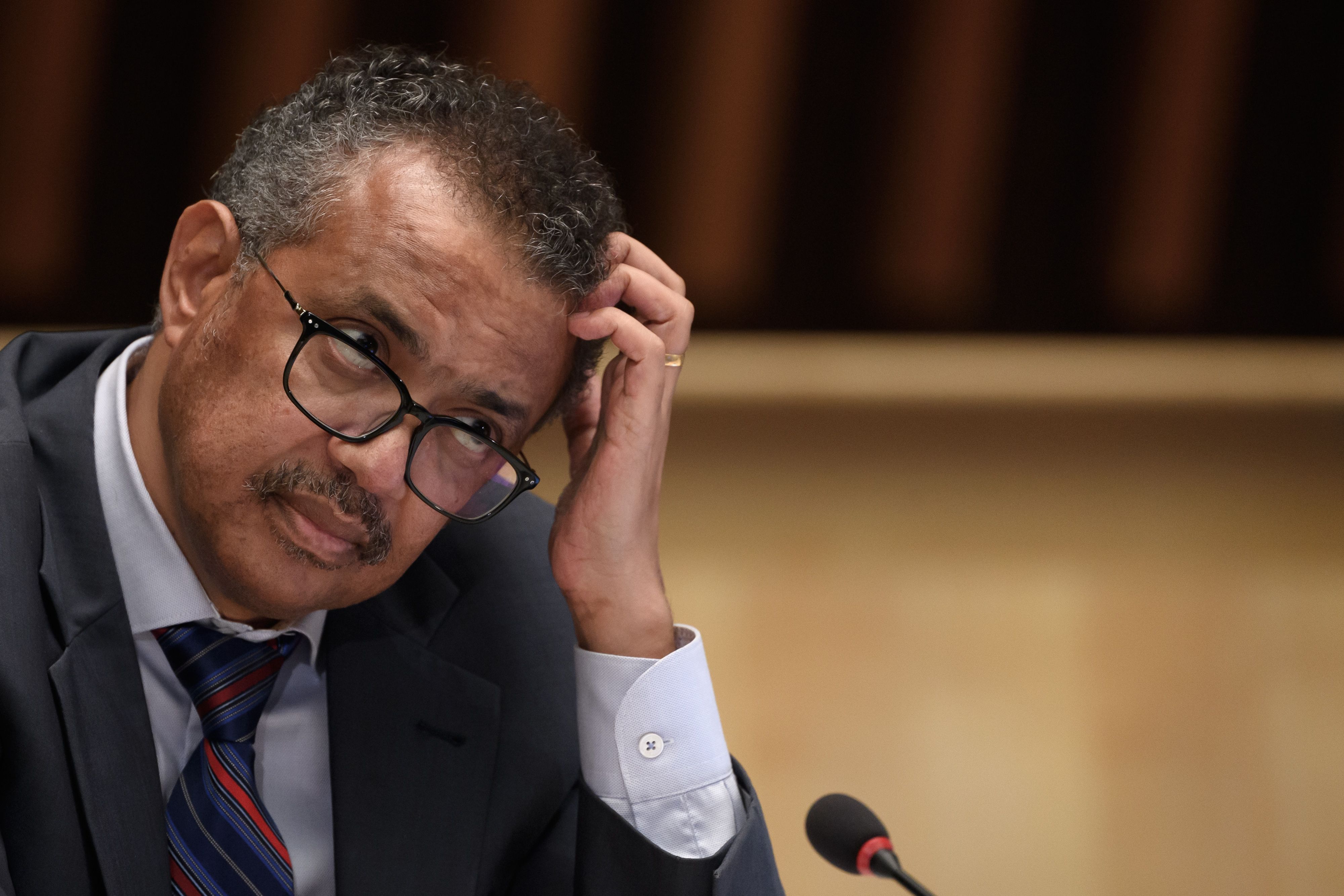 Tedros Adhanom Ghebreyesus, director general de la OMS. (Foto Prensa Libre: AFP)