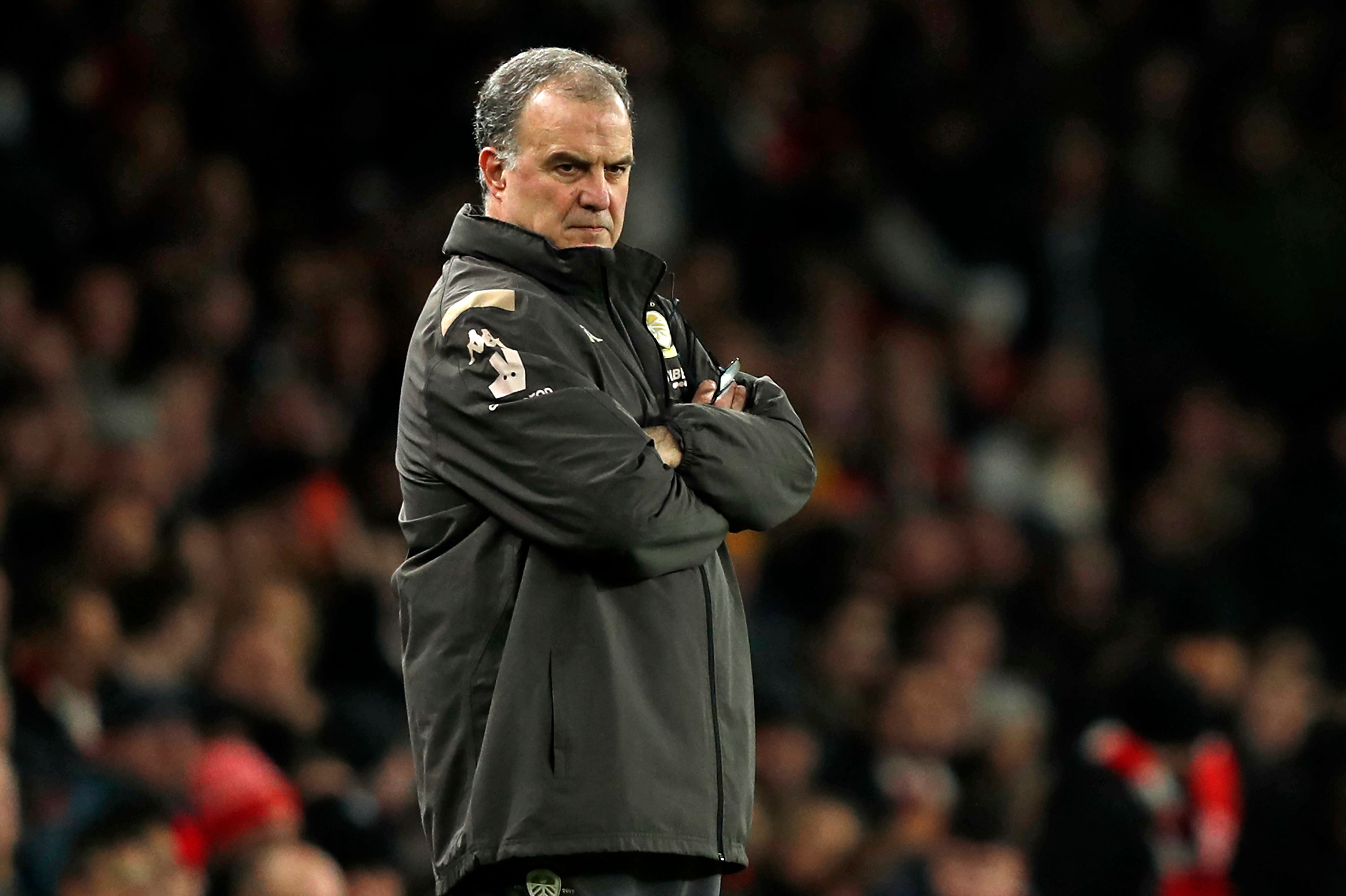 Marcelo Bielsa logró el ascenso del Leeds a la Premier League. (Foto Prensa Libre: AFP)