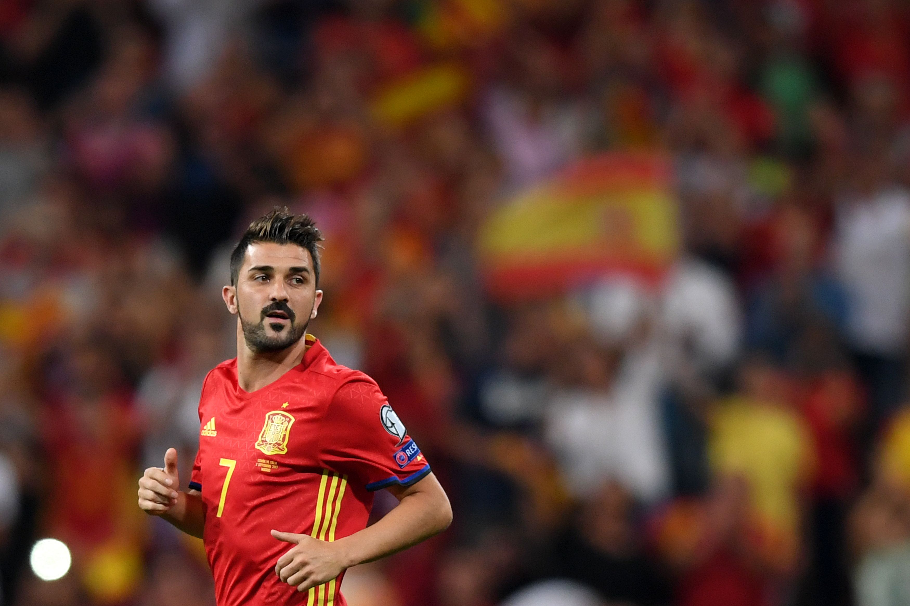 David Villa ha sido acusado de abuso sexual. (Foto Prensa Libre: AFP)