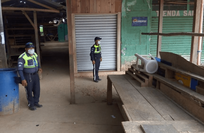 La municipalidad de Fray Bartolomé de Las Casas exigió a los comercios guardar las medidas de higiene y seguridad ante la pandemia. (Foto: Municipalidad de Fray Bartolomé de Las Casas)