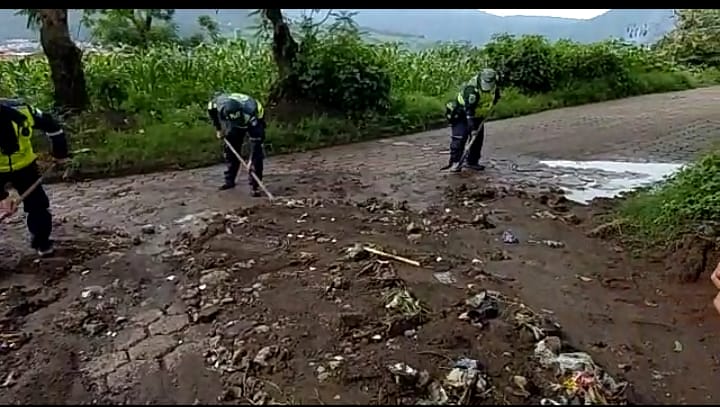 Una onda del Este afectó al territorio guatemalteco en las últimas 24 horas. (Foto Prensa Libre: Cortesía Conred)