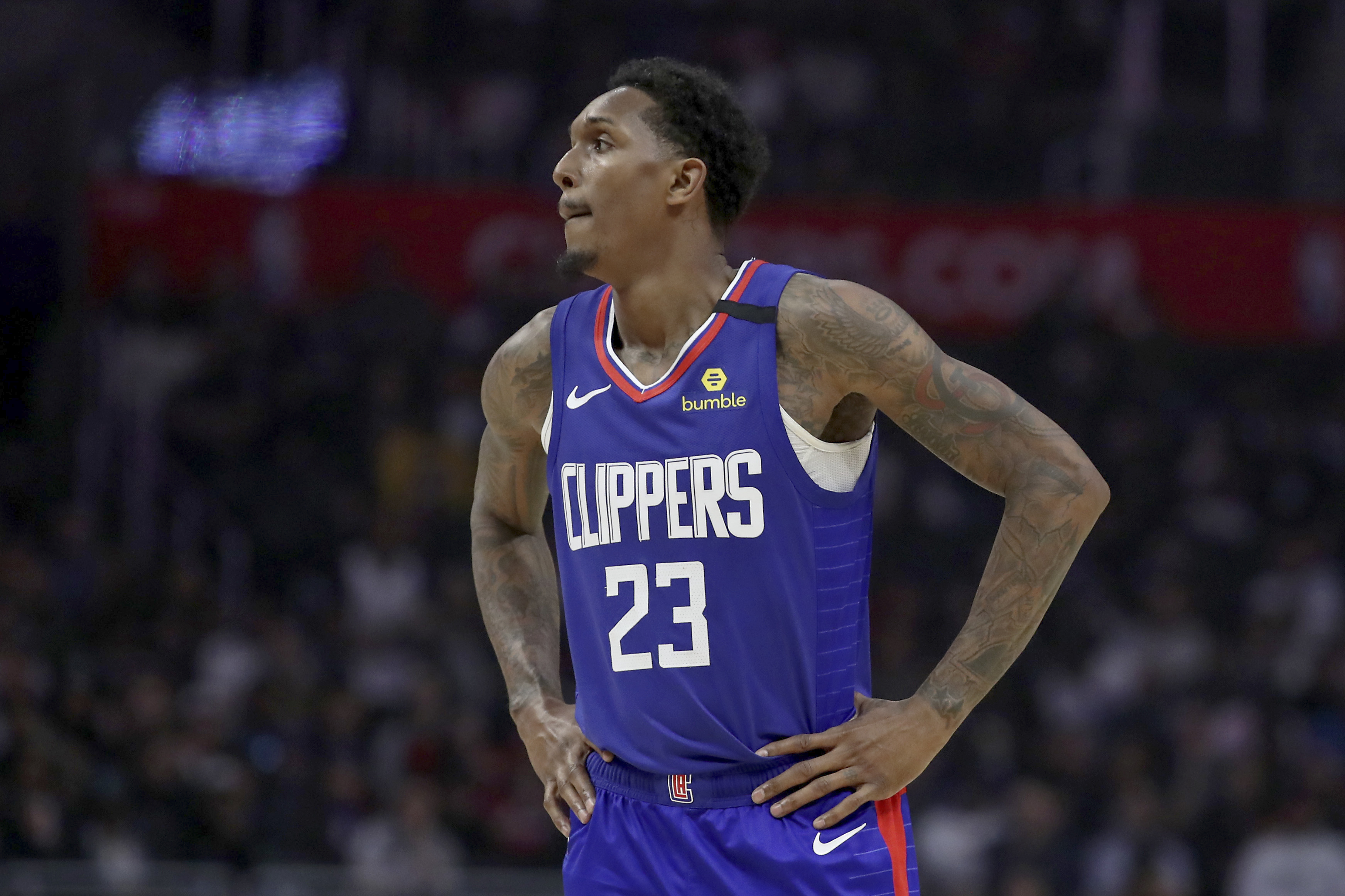 Lou Williams, de Los Angeles Clippers estará 10 días aislado por haber estado en un club nocturno. Foto prensa Libre: AFP