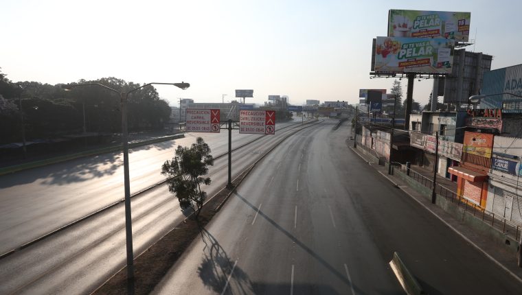 Actividades comerciales, turísticas y el transporte continúan cerradas. (Foto, Prensa Libre: Hemeroteca PL).