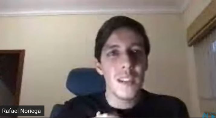 Rafael Noriega de YaloChat compartió las claves para implementar chatbot en un negocio. (Foto Prensa Libre: Captura Youtube)