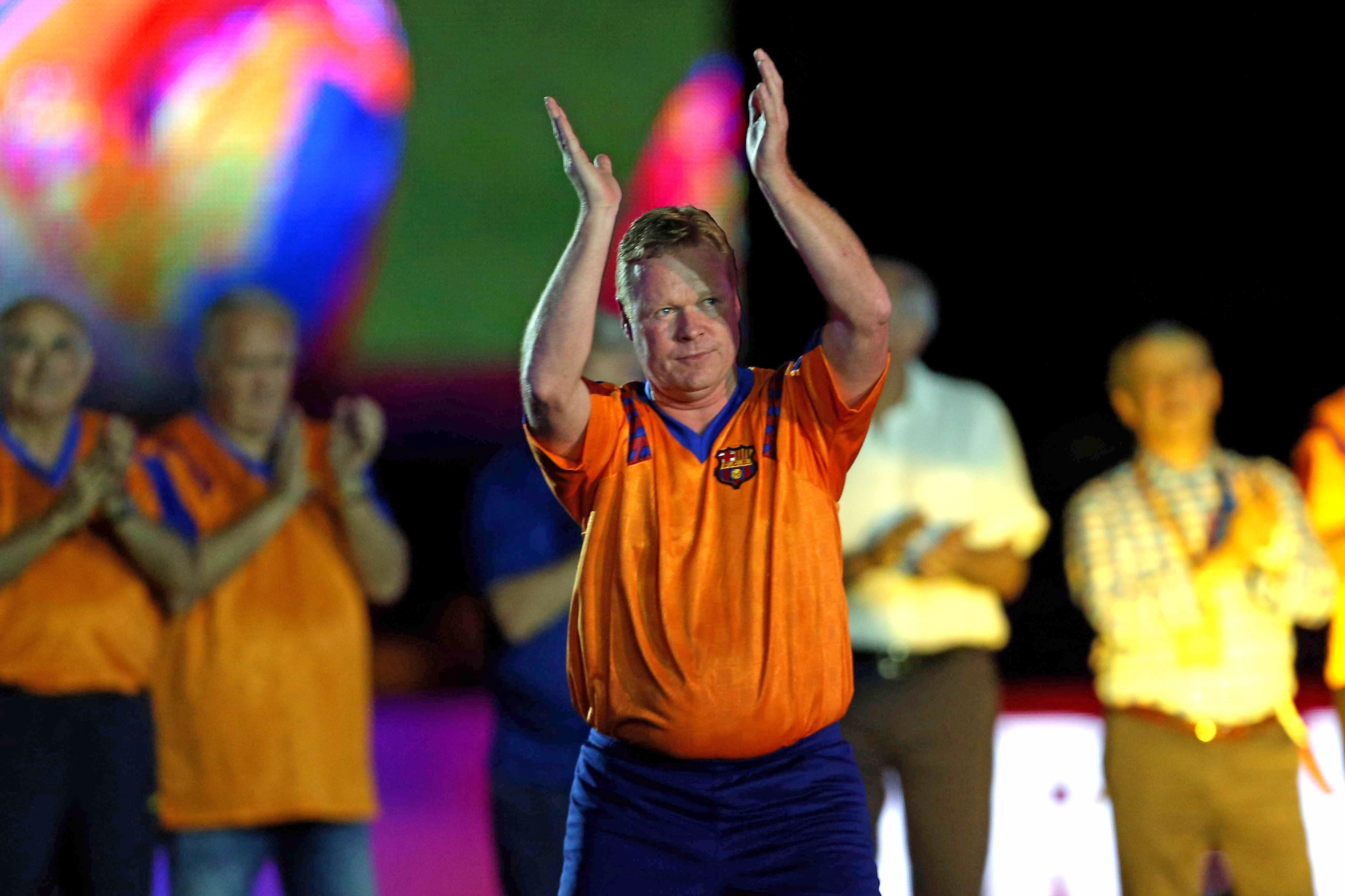 Fotografía de archivo del 10 de junio de 2017 del exjugador del FC Barcelona, el holandés Ronald Koeman, quien es el nuevo entrenador del FC Barcelona. (Foto Prensa Libre: EFE)