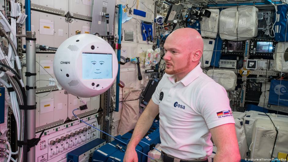 El astronauta alemán Alexander Gerst en el laboratorio Columbus de la EEI. Imagen del 14 de noviembre de 2018.