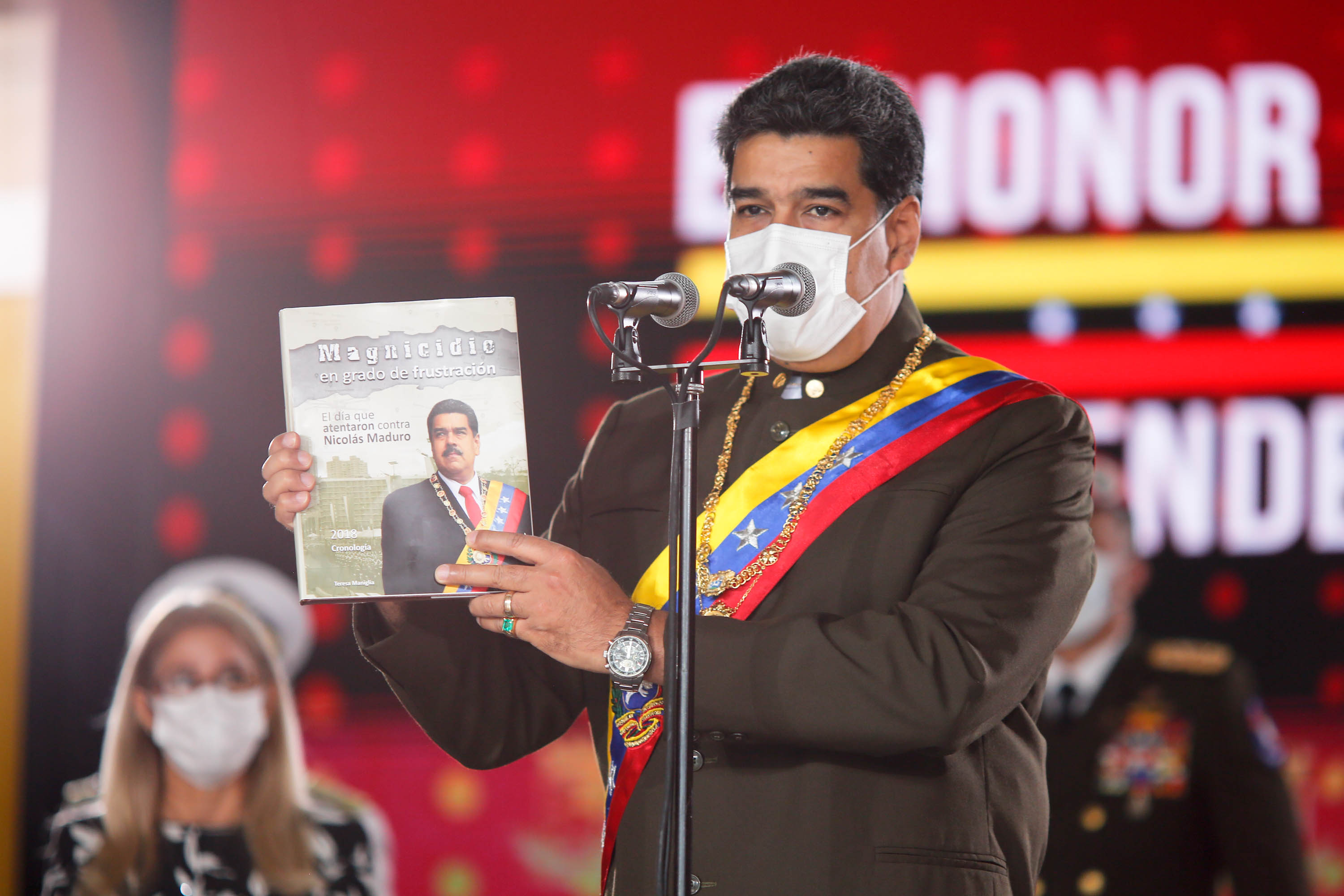 Nicolás Maduro, presidente de Venezuela. (Foto Prensa Libre: AFP)