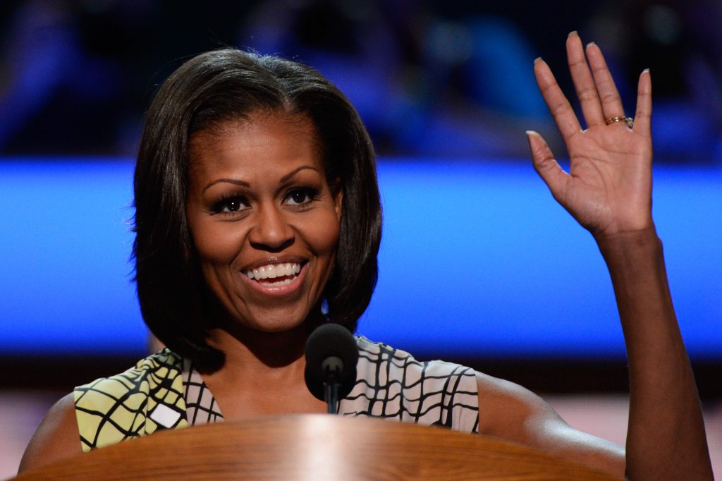 Michele Obama abrió la primera convención demócrata de EE. UU. (Foto de archivo: AFP)
