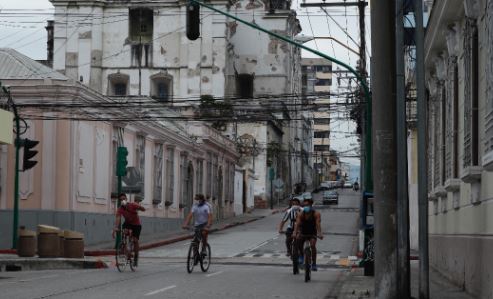 Guatemala aún permanecen con restricciones por los contagios de coronavirus. (Foto Prensa Libre: Esbin García)