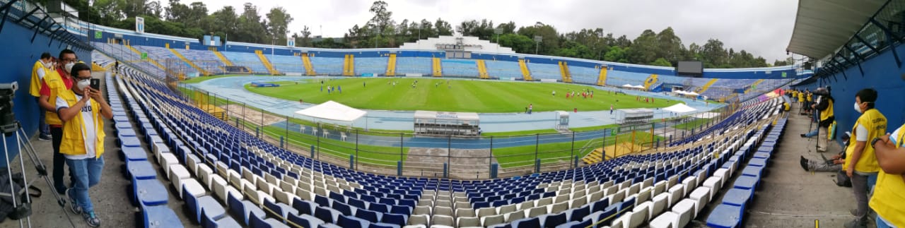 El Doroteo Guamuch Flores es el escenario para las llaves de ascenso a la Liga Nacional. (Foto Prensa Libre: Norvin Mendoza)