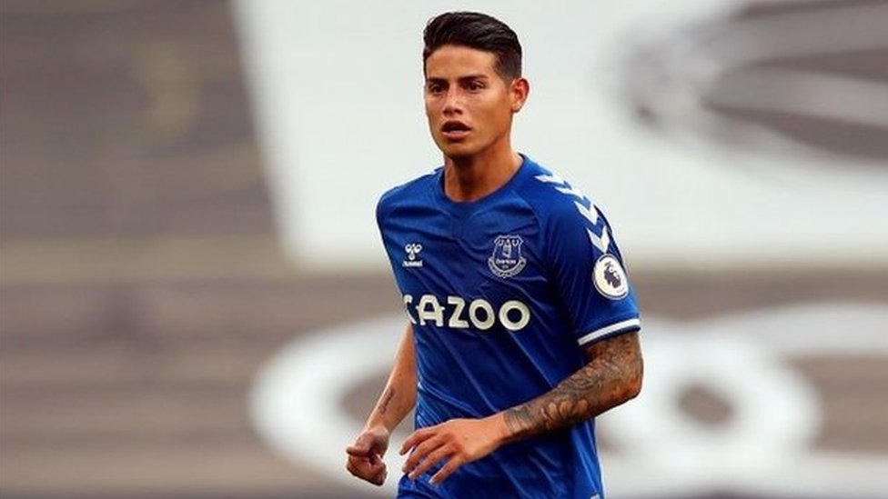 James Rodríguez finalmente dejó el Real Madrid para probar suerte en el Everton.