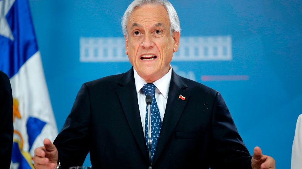 Unas horas antes de conocerse la postura final del gobierno con respecto al acuerdo, Piñera aseguró que Chile estaba html5-dom-document-internal-entity1-quot-endtotalmente comprometidohtml5-dom-document-internal-entity1-quot-end con el cambio climático.