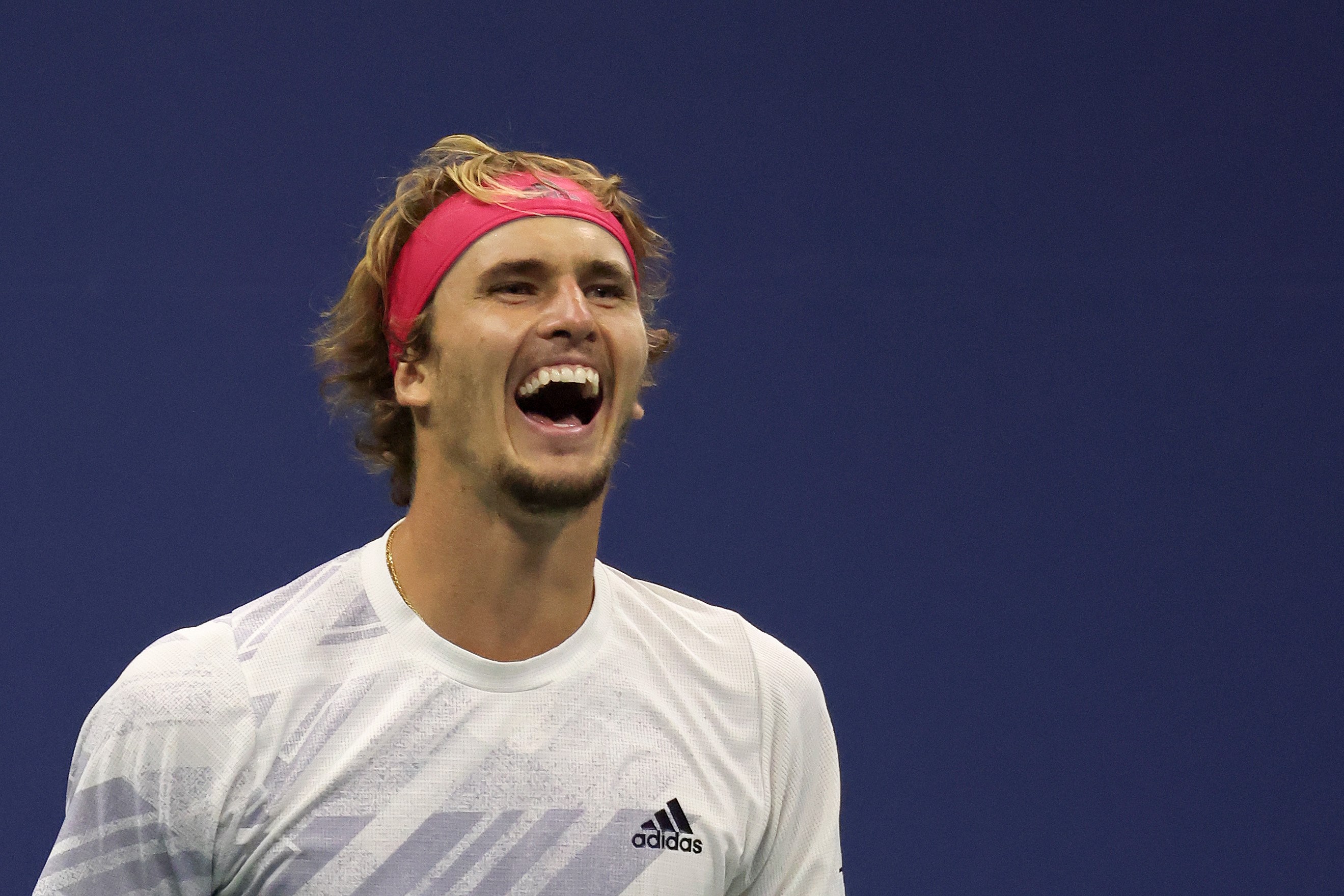 Alexander Zverev  avanzó a la final de US Open, después de superar a Pablo Carreno, de España. (Foto Prensa Libre: AFP).