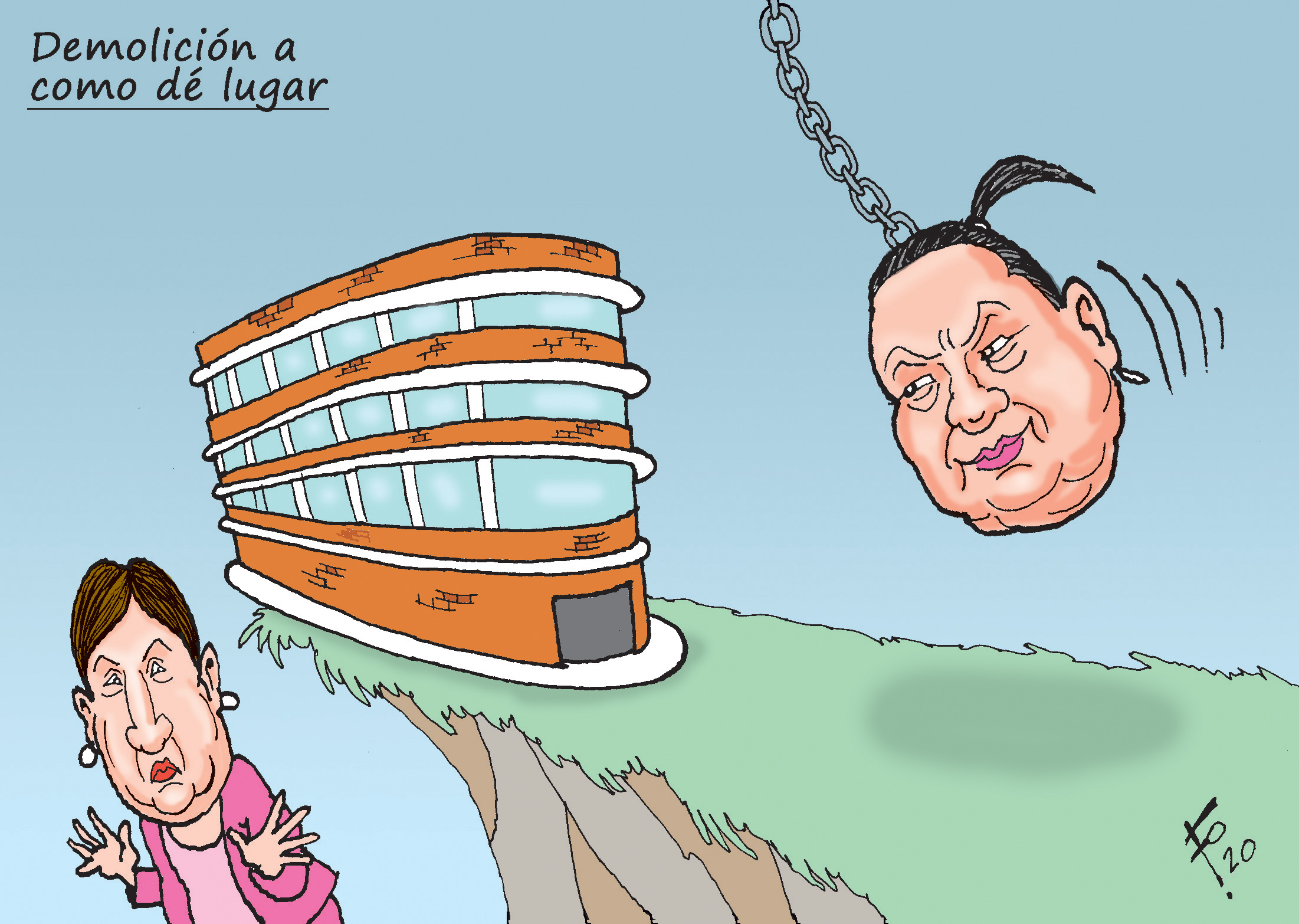 Personajes: Thelma Aldana y Consuelo Porras.