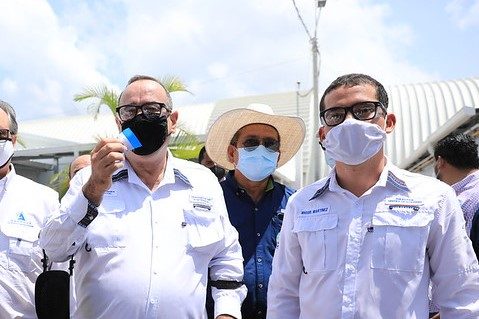 Miguel Martínez -d- es el titular del Centro de Gobierno. (Foto Prensa Libre: Hemeroteca PL)
