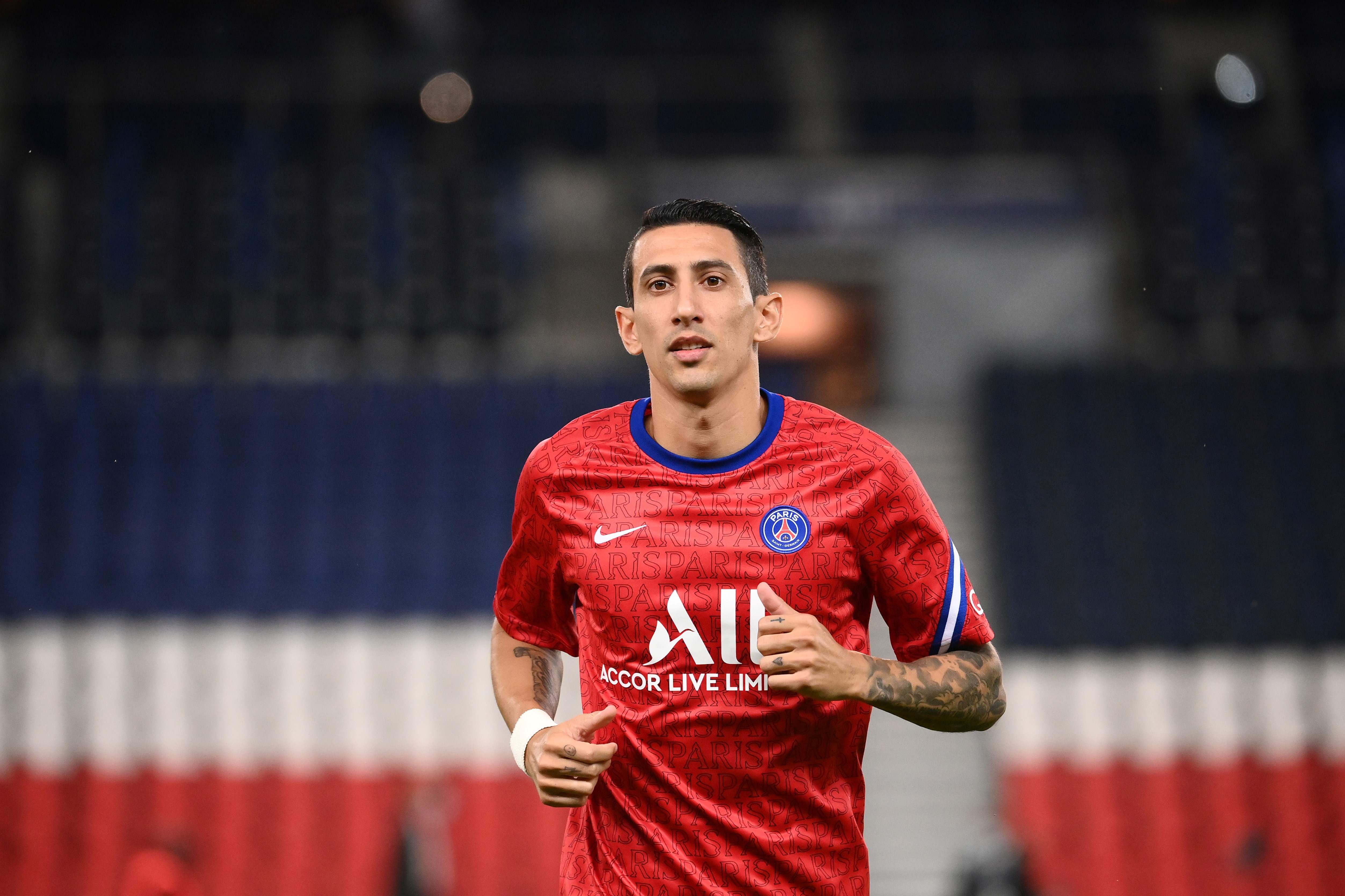 Ángel Di María, jugador del Paris Saint Germain de Franica. (Foto Prensa Libre: AFP)